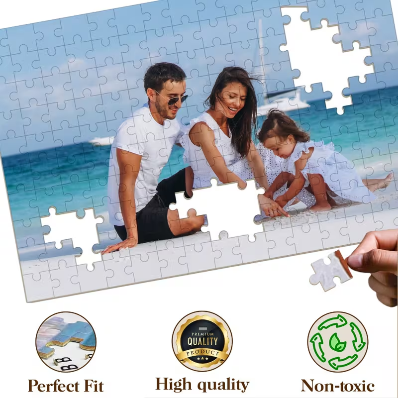 Personalized Custom Photo Puzz – Wooden Puzzle Kids recenzja i cena