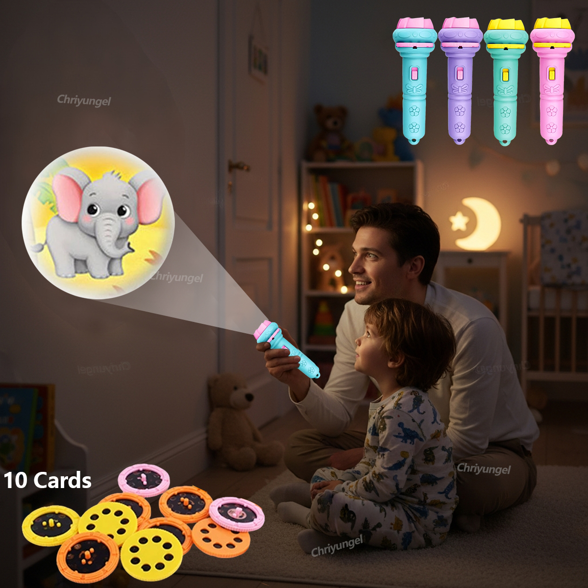 Kids Projector Flashlight with – Kids Toys Cartoon Images recenzja i cena