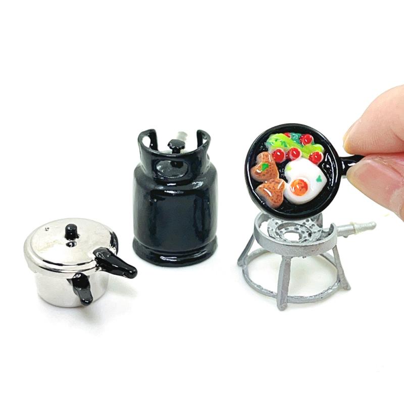 1/12 Dollhouse Kitchenware Set – Kids Toys Play Egg recenzja i cena