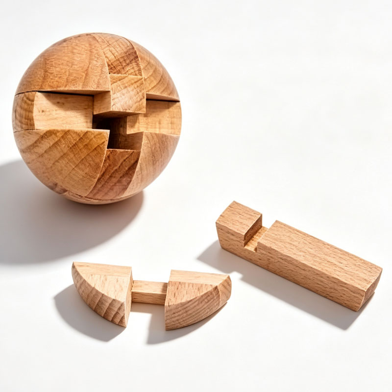 Classic Wooden Puzzle Ball Mag – Wooden Puzzle Kids recenzja i cena