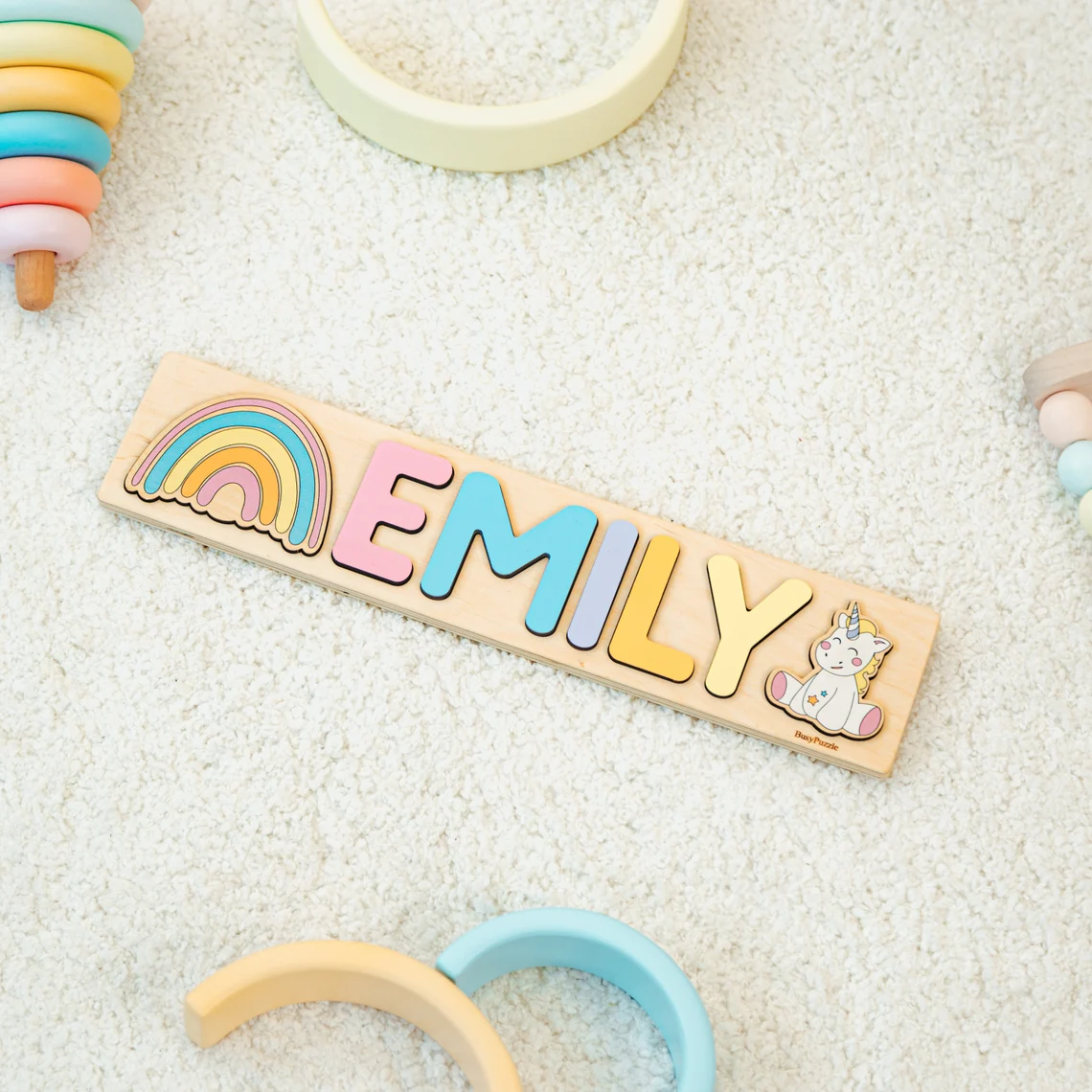 Personalized Name Puzzle With  – Wooden Puzzle Kids recenzja i cena