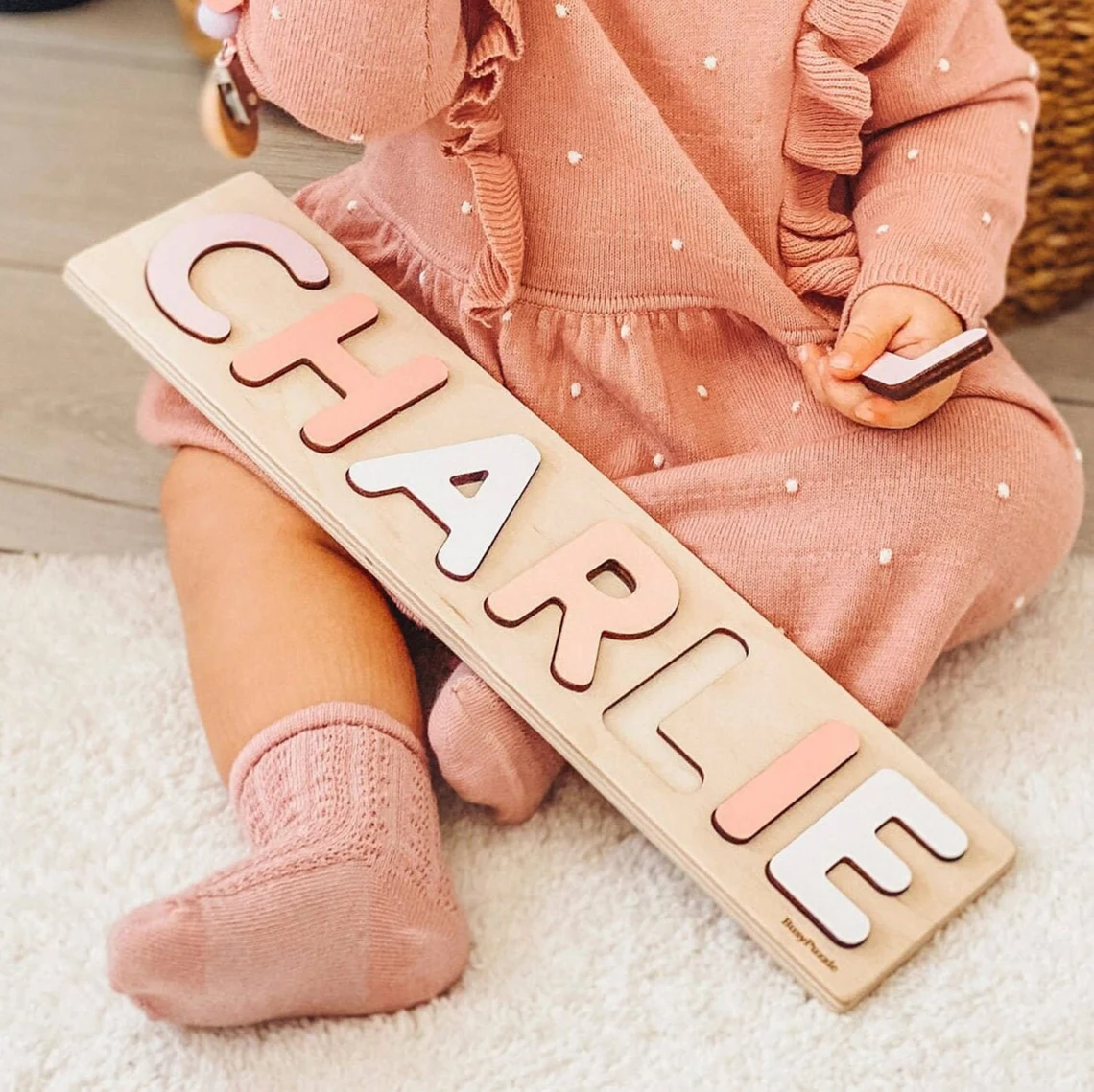Personalized Name Puzzle With  – Wooden Puzzle Kids recenzja i cena