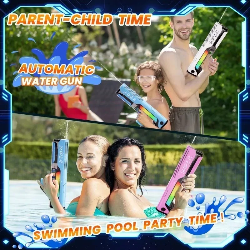 .Electric Rainbow Water Gun Au – Kids Toys Electric recenzja i cena