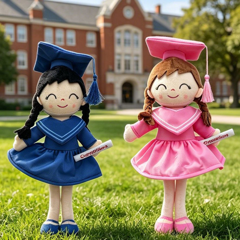 New Cute Graduated Girl Plush  – Kids Toys Hong Kong recenzja i cena