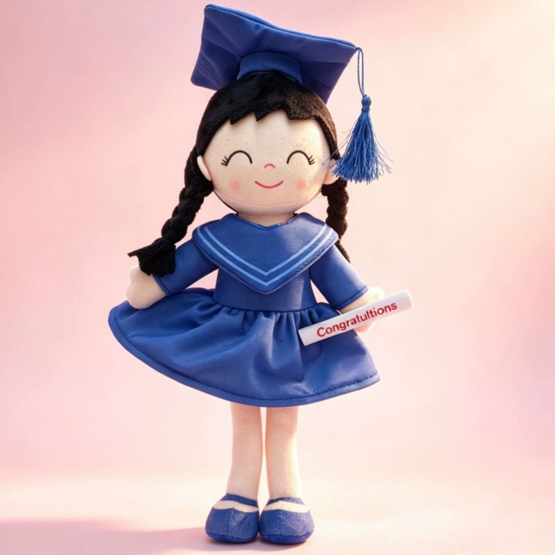 New Cute Graduated Girl Plush  – Kids Toys Hong Kong recenzja i cena