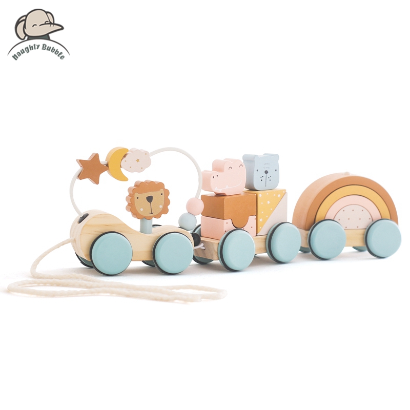 Wooden Montessori Toys Animal  – Wooden Blocks Stacking recenzja i cena
