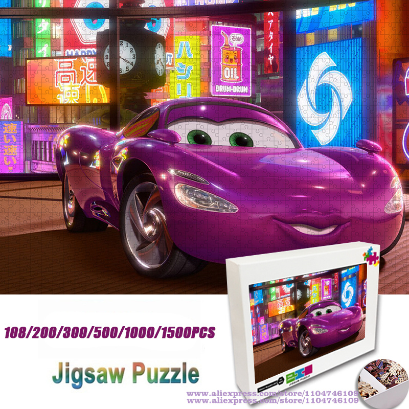 Anime Cars Puzzle Jigsaw Carto – Wooden Puzzle Kids recenzja i cena