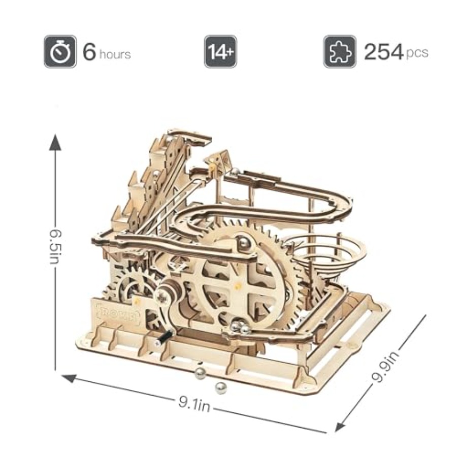 3D Wooden Puzzles Marble Run S – Marble Run Set recenzja i cena