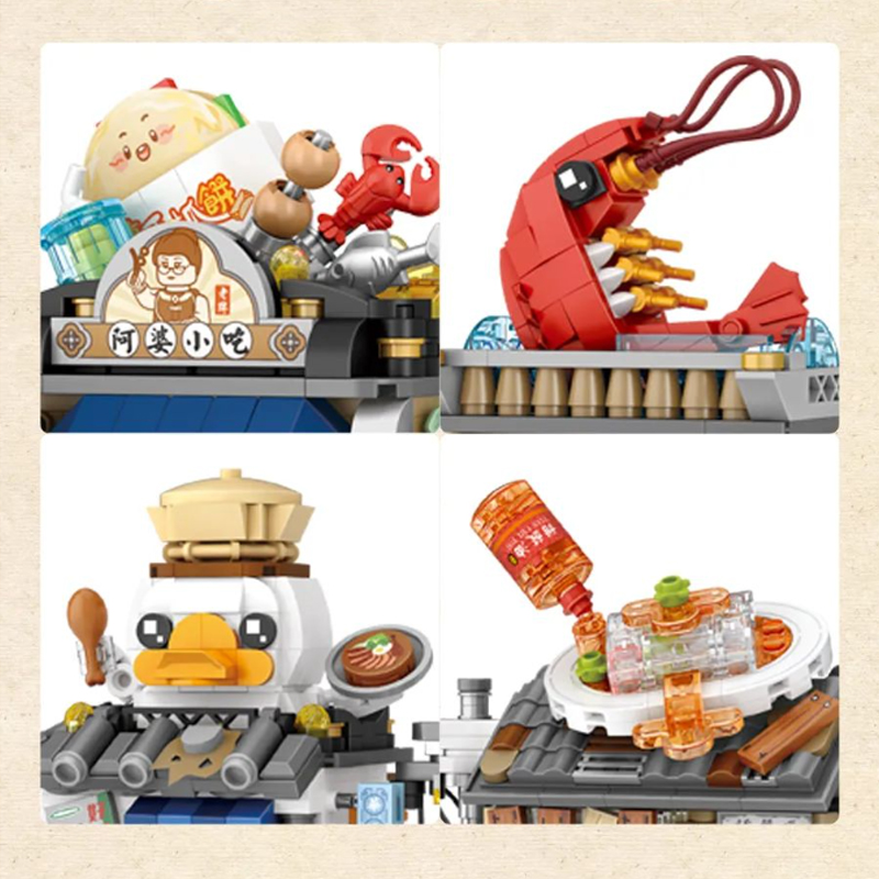 Loz Mini Hong Kong Food Store  – Kids Toys Hong Kong recenzja i cena