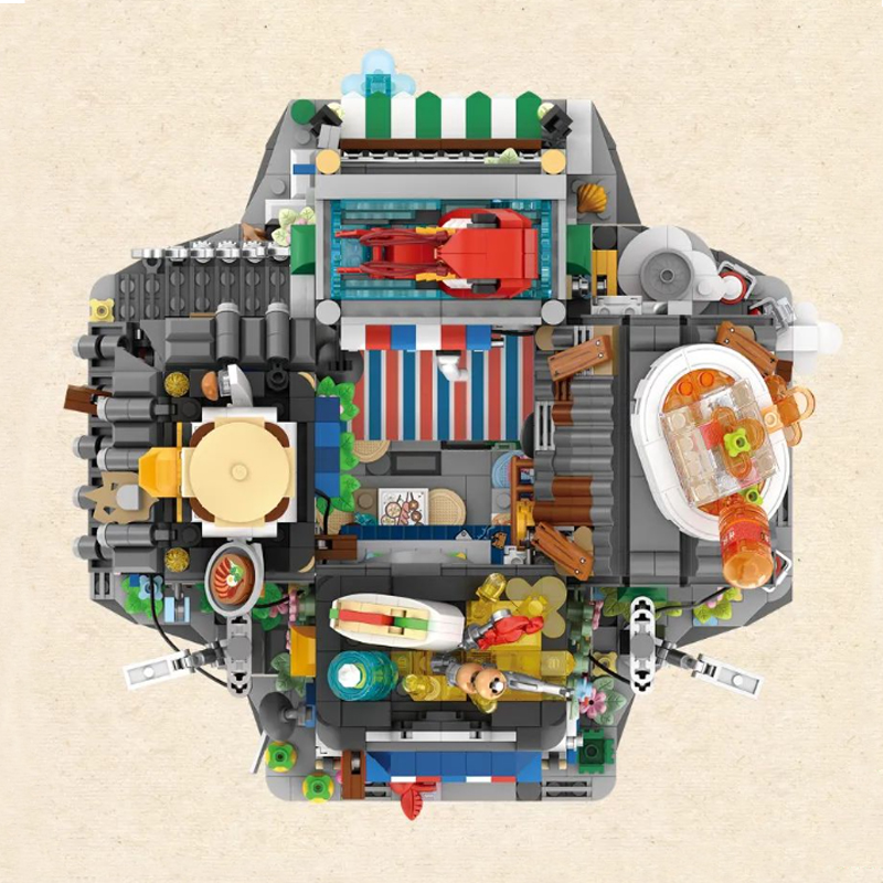 Loz Mini Hong Kong Food Store  – Kids Toys Hong Kong recenzja i cena