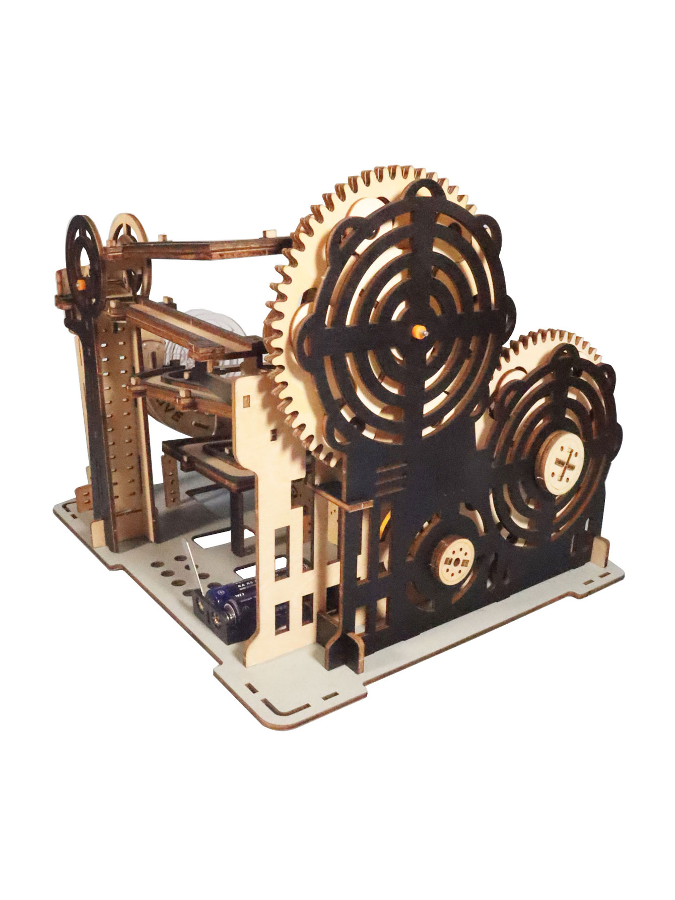 Electric 3D Wooden Puzzles Mar – Marble Run Set recenzja i cena