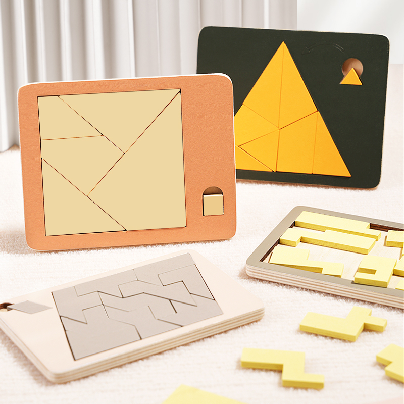 Wooden Geometric Puzzles Chall – Wooden Puzzle Kids recenzja i cena