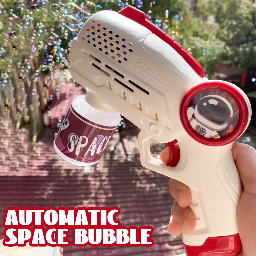 Electric Space Soap Bubble Gun – Bubble Machine Outdoor recenzja i cena