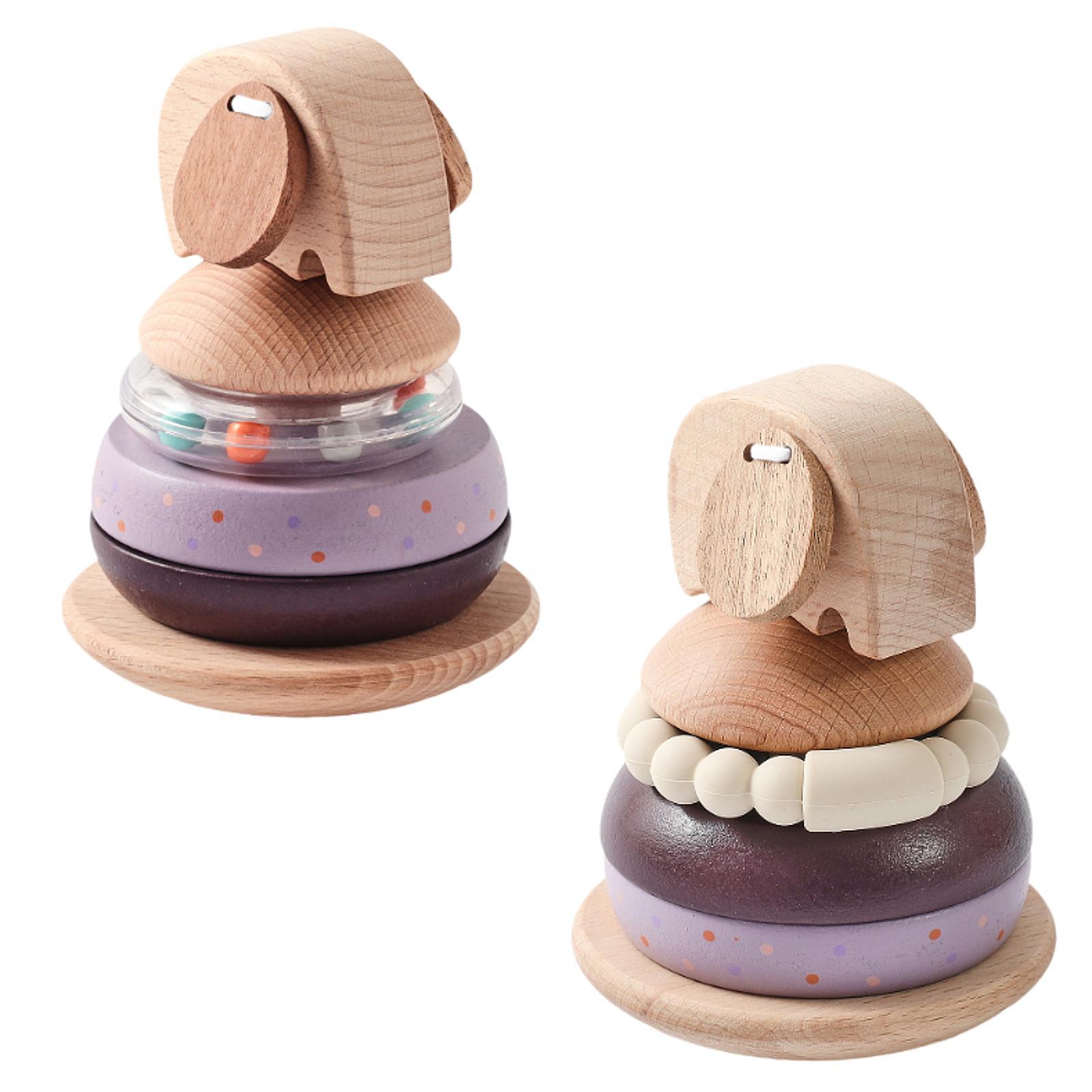 Wooden Stacking Blocks,Elephan – Wooden Blocks Stacking recenzja i cena