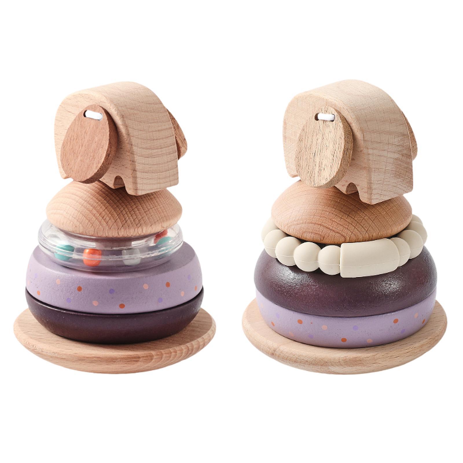 Wooden Stacking Blocks,Elephan – Wooden Blocks Stacking recenzja i cena
