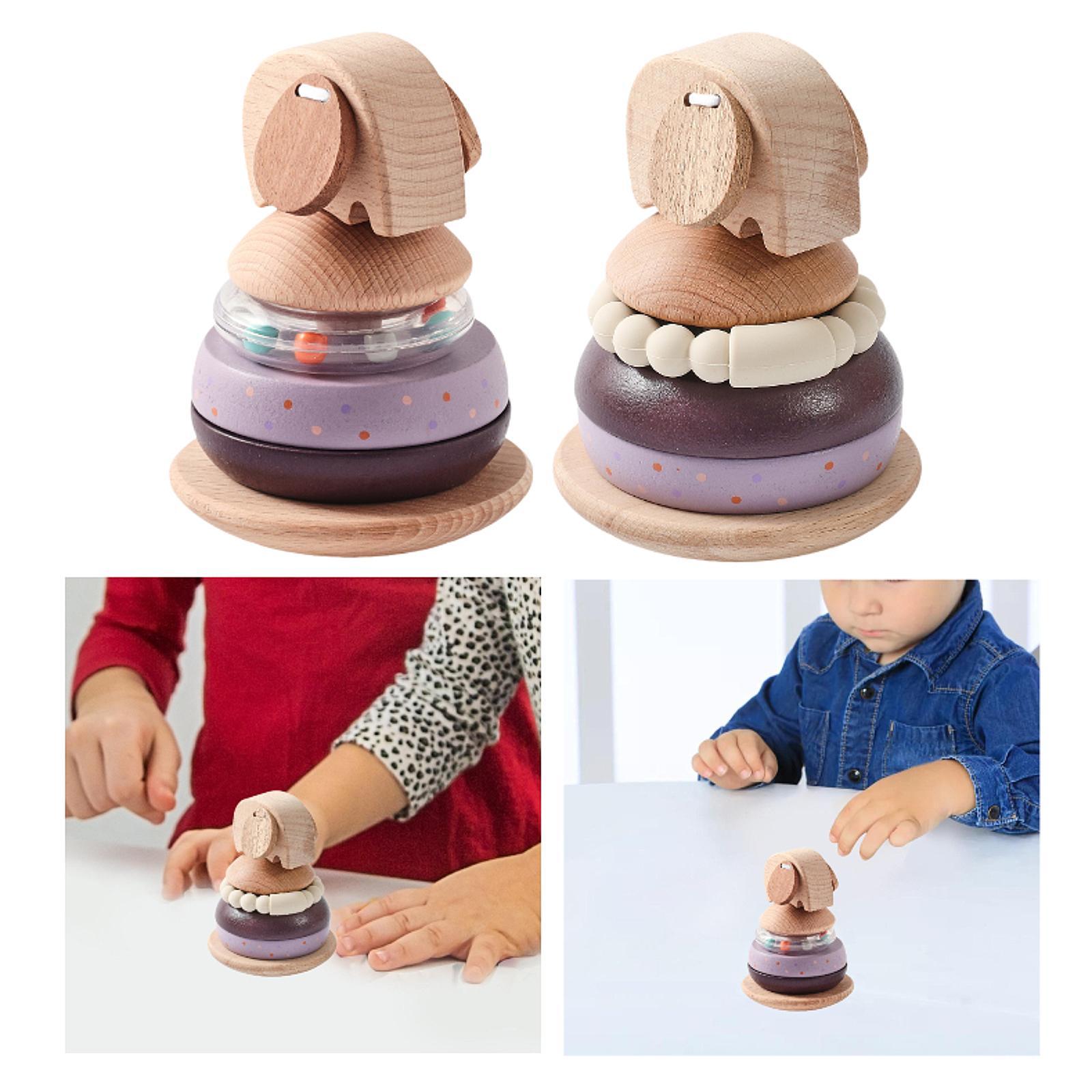 Wooden Stacking Blocks,Elephan – Wooden Blocks Stacking recenzja i cena