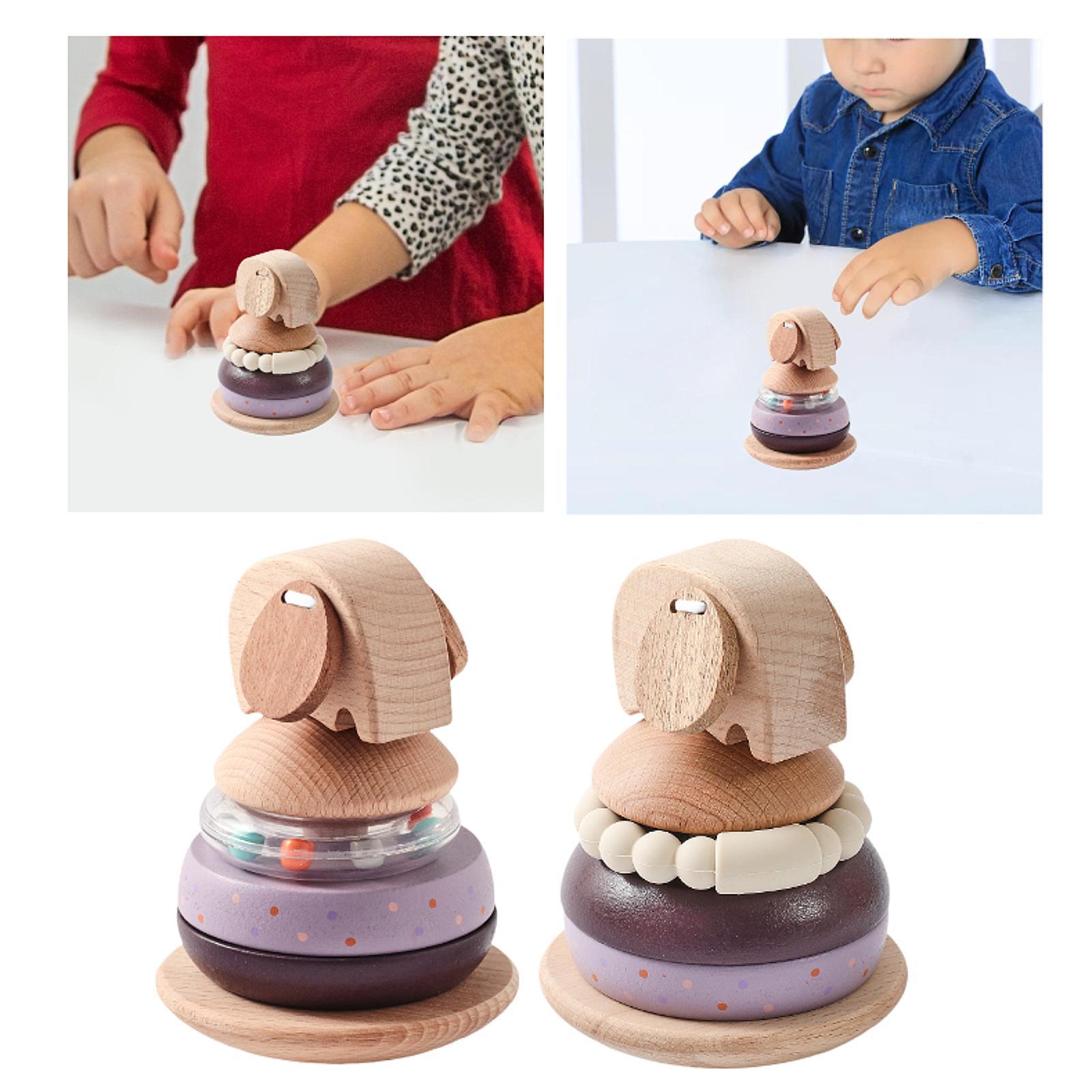 Wooden Stacking Blocks,Elephan – Wooden Blocks Stacking recenzja i cena