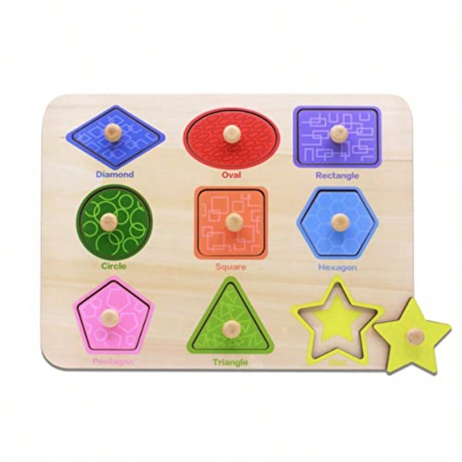 Toddler Wooden Preschool Learn – Wooden Puzzle Kids recenzja i cena