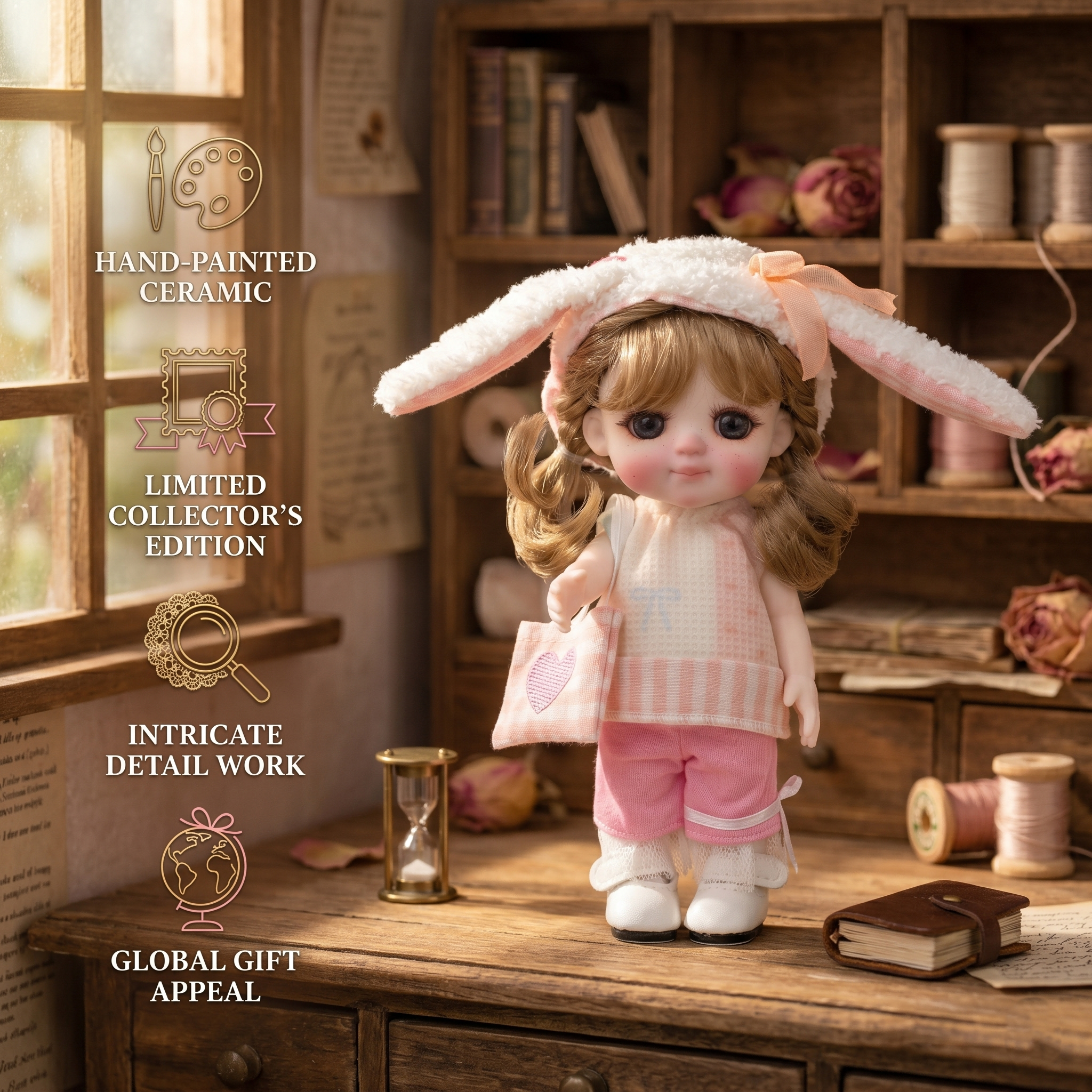 Cloveray 6Inch Cute Ceramic Do – Top Kids Xmas Toys recenzja i cena