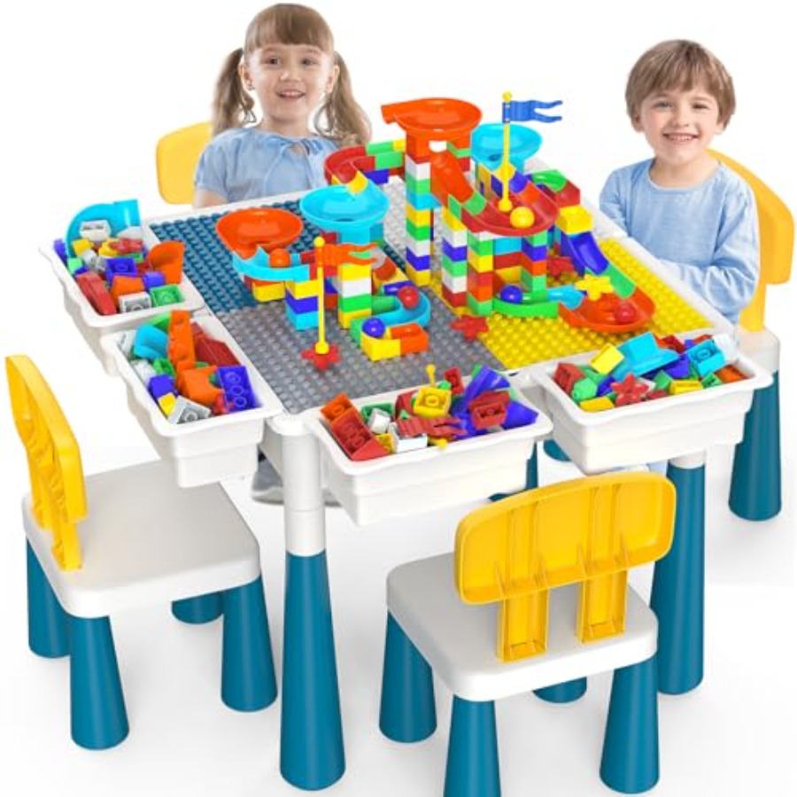 Toddlers Table and 4 Chairs Se – Marble Run Set recenzja i cena