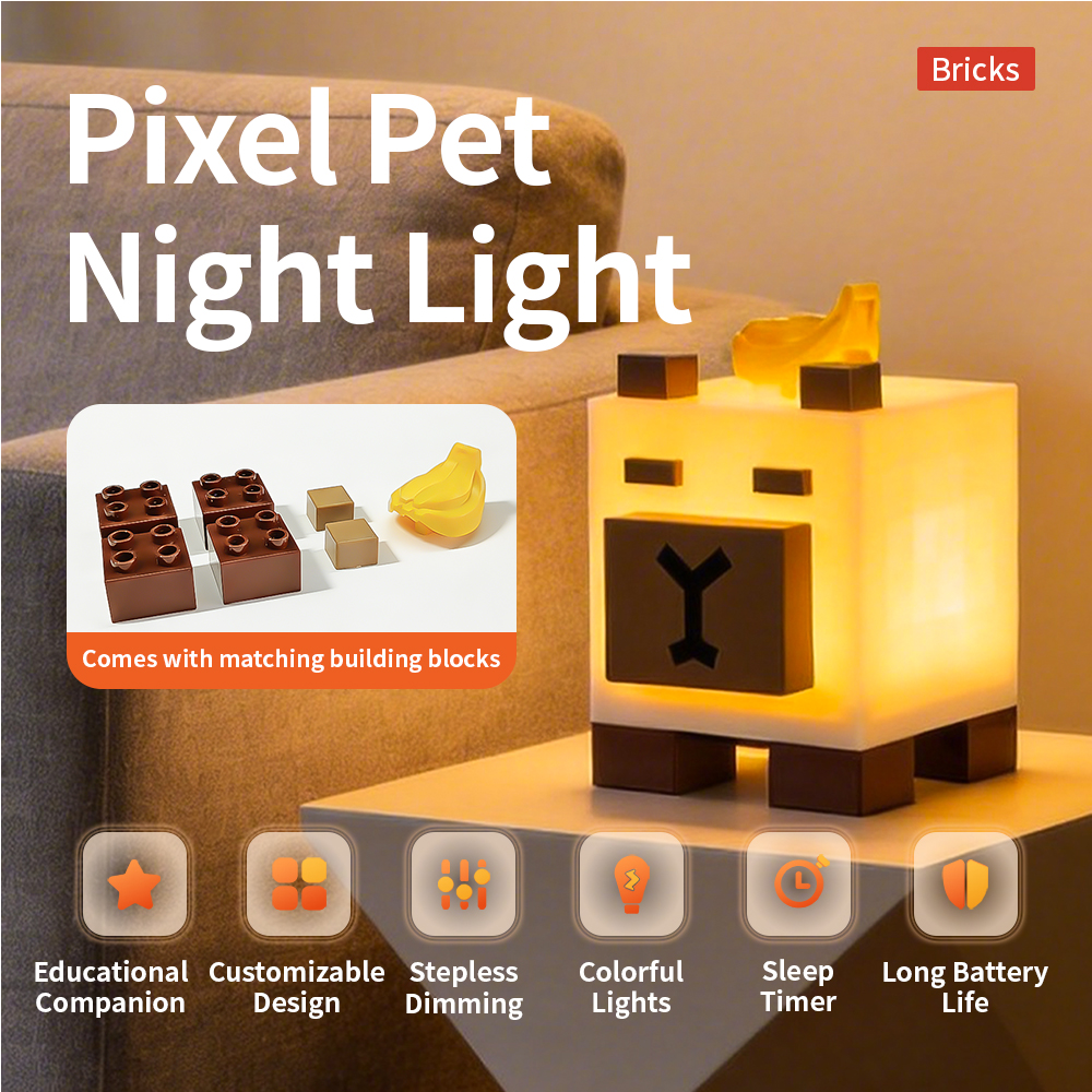 Capybara Pixel Pet Night Light – Kids Toys Bd recenzja i cena